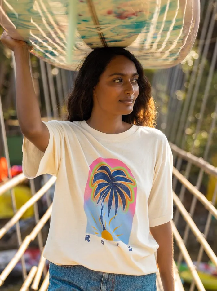 Roxy Tees and Tanks To The Sun TShirt Natural 8211 Women