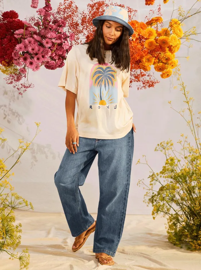 Roxy Tees and Tanks To The Sun TShirt Natural 8211 Women