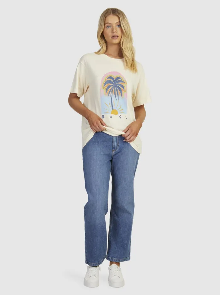 Roxy Tees and Tanks To The Sun TShirt Natural 8211 Women
