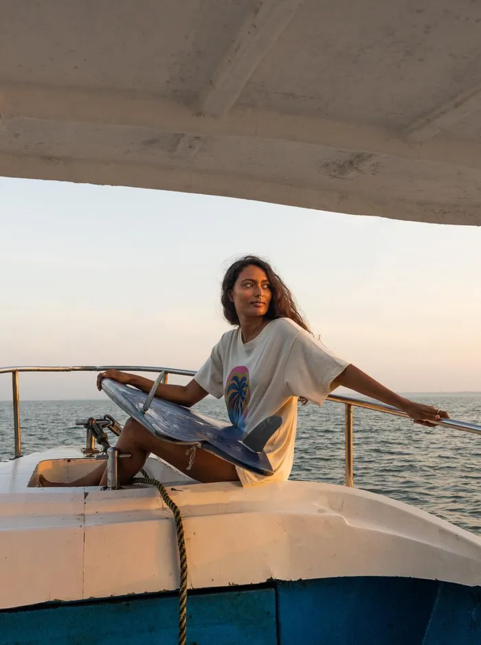 Roxy Tees and Tanks To The Sun TShirt Natural 8211 Women