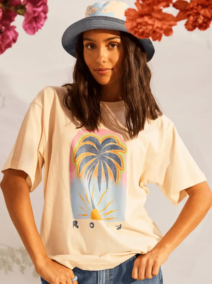 Roxy Tees and Tanks To The Sun TShirt Natural 8211 Women