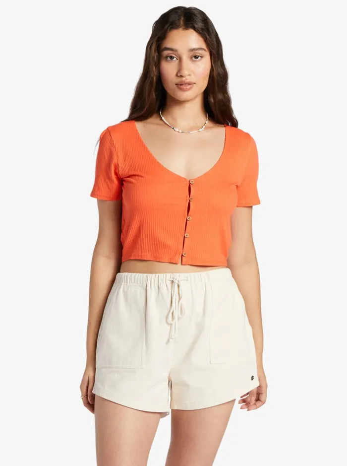 Roxy Tops Born With It Crop Top Tigerlily 8211 Women
