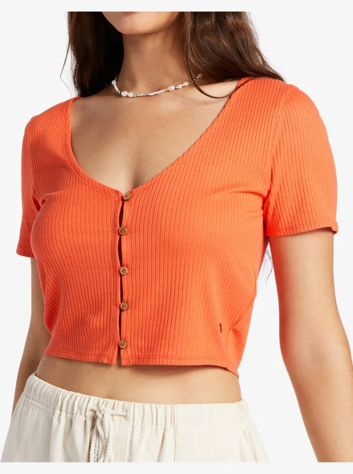 Roxy Tops Born With It Crop Top Tigerlily 8211 Women