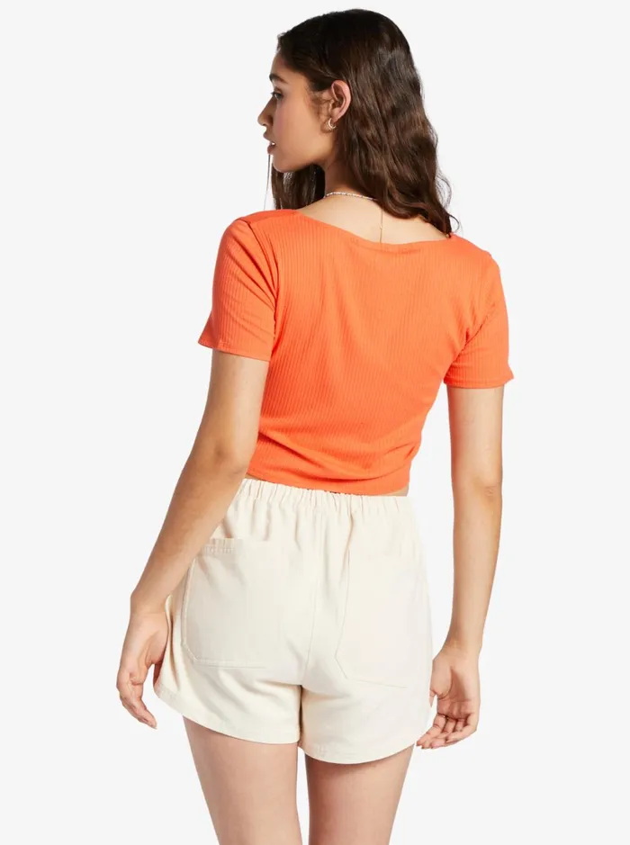 Roxy Tops Born With It Crop Top Tigerlily 8211 Women
