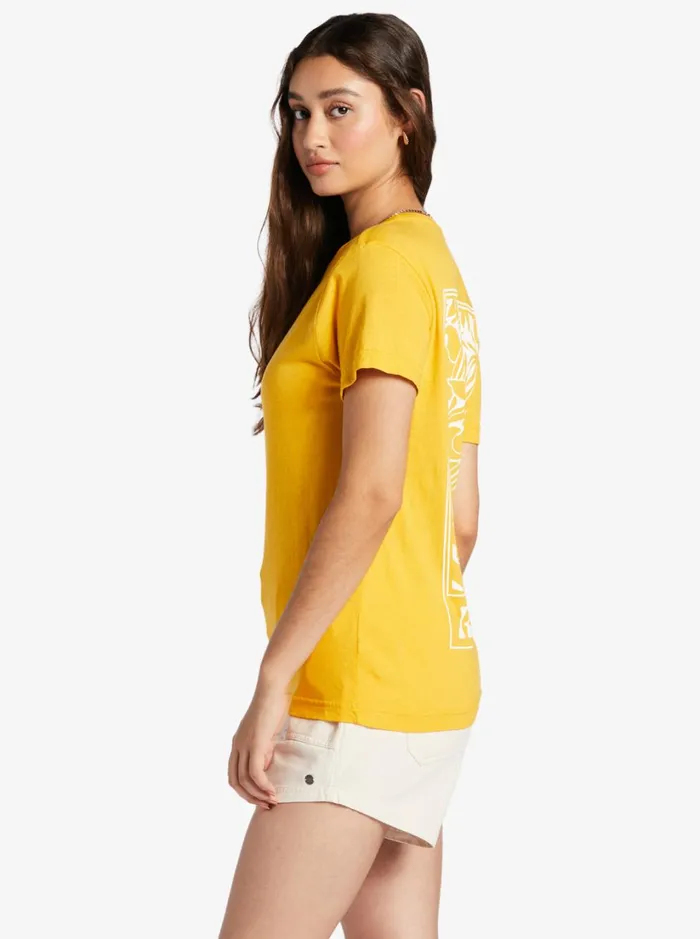 Roxy Tops Joyful Journey TShirt Daylily 8211 Women