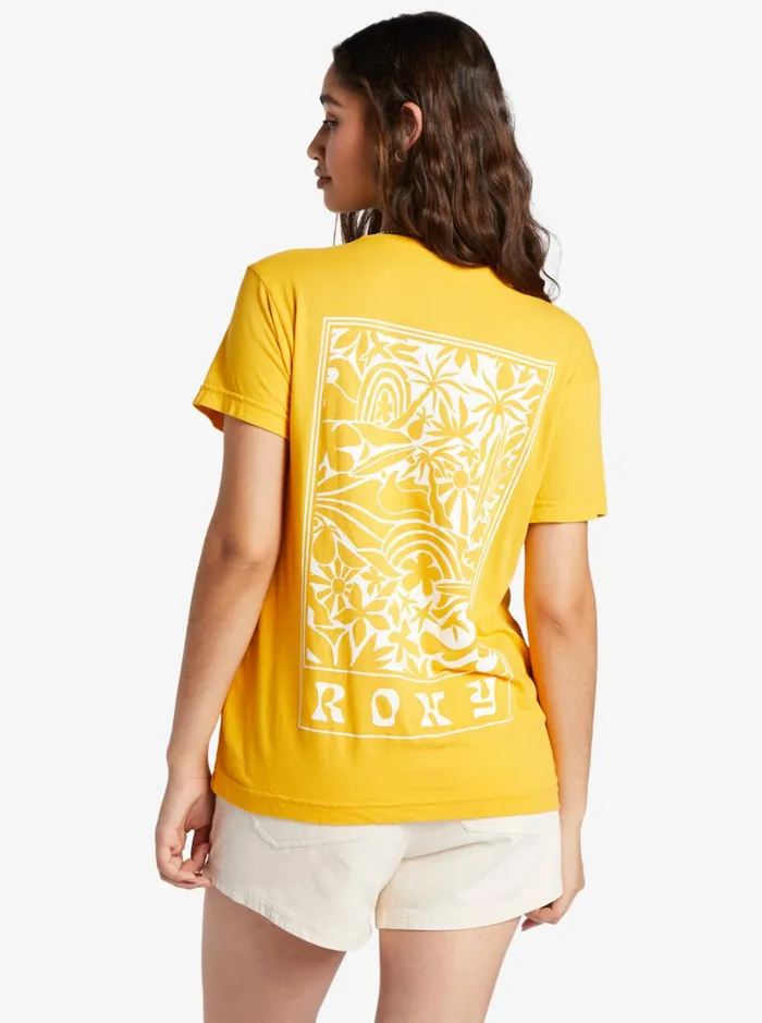 Roxy Tops Joyful Journey TShirt Daylily 8211 Women