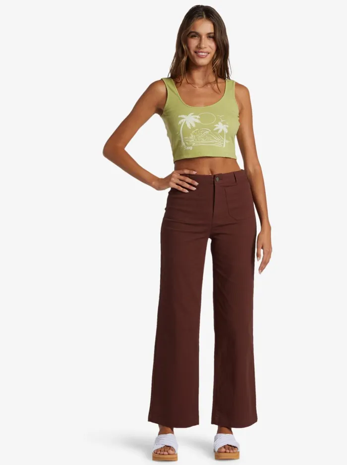 Roxy Tops Simple Surf Tank Top Fern 8211 Women