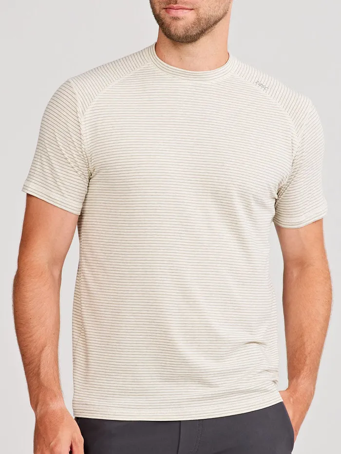 Running Training Men Tasc Performance Carrollton Fitness TShirt 8211 Mini Stripe