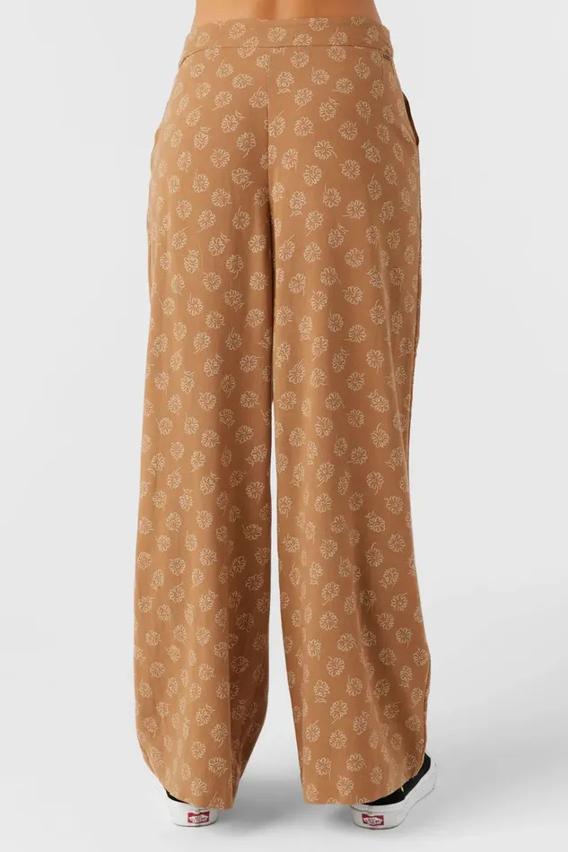 RYLAN VALLEY FLORAL BEACH PANTS Tobacc Brw Women O039NEILL Clothing