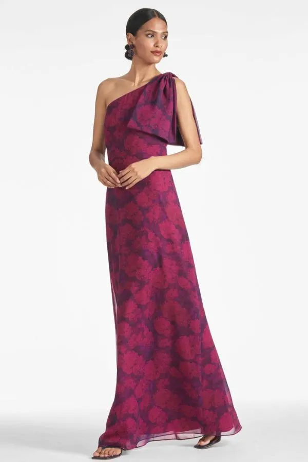Sachin and Babi Chelsea Gown 8211 Magenta Bloom Magenta Bloom Women Plus Sizes Sachin and Babi Chelsea Gown 8211 Magenta Bloom Magenta Bloom Women Plus Sizes