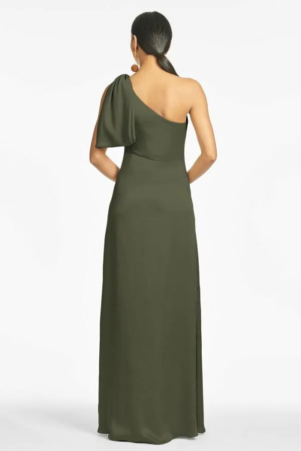 Sachin and Babi Chelsea Gown 8211 Moss Green Moss Green Women Plus Sizes