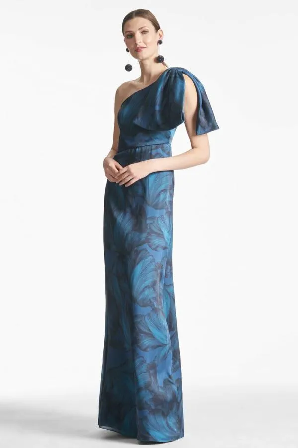Sachin and Babi Chelsea Gown 8211 Tonal Petal Tonal Petal Women Plus Sizes