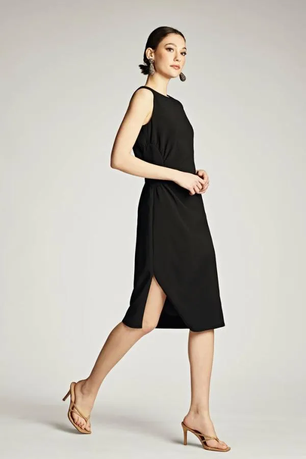 Sachin and Babi Diana Dress 8211 Black Black Women Sheath