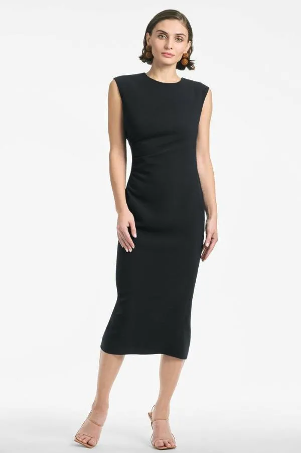 Sachin and Babi Diana Dress 8211 Black Black Women Sheath