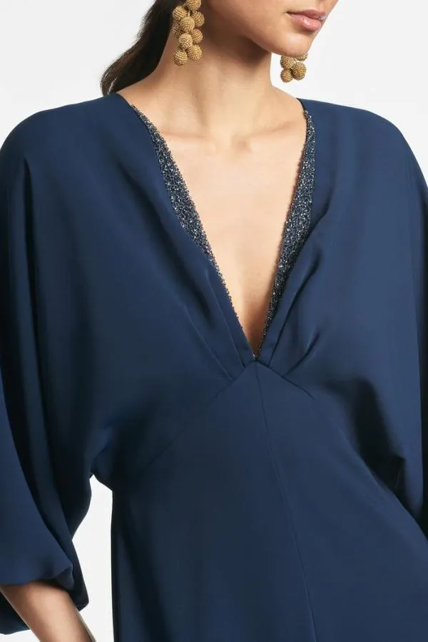 Sachin and Babi Gabby Gown 8211 Navy Navy Women Plus Sizes