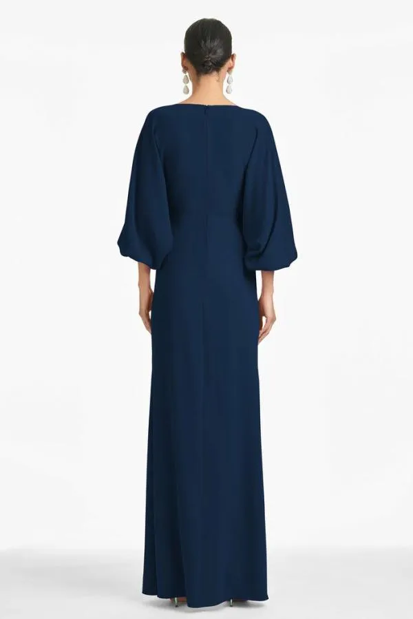 Sachin and Babi Gabby Gown 8211 Navy Navy Women Plus Sizes
