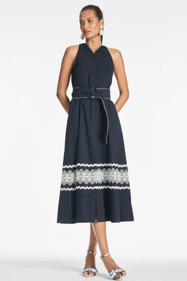 Sachin and Babi Georgia Dress 8211 Midnight Midnight Women Midi