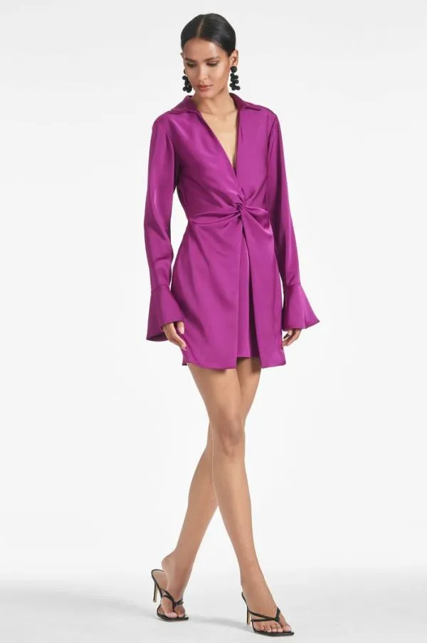 Sachin and Babi Greta Dress 8211 Sparkling Grape Sparkling Grape Women Mini