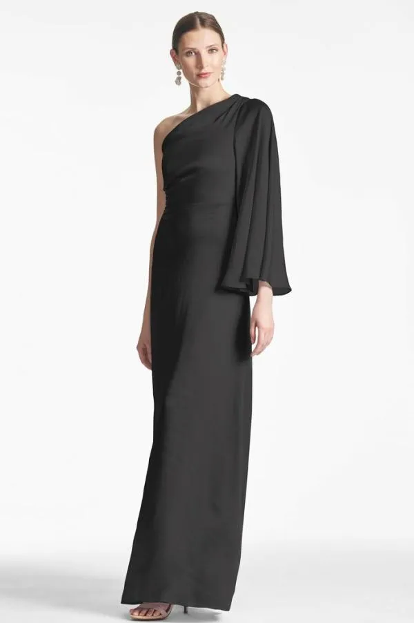 Sachin and Babi Keely Gown 8211 Black Black Women Plus Sizes