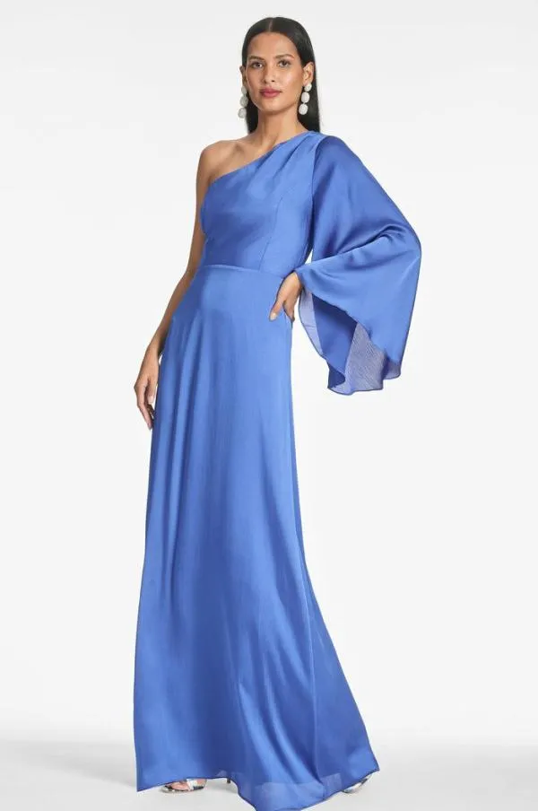 Sachin and Babi Keely Gown 8211 French Blue French Blue Women Plus Sizes