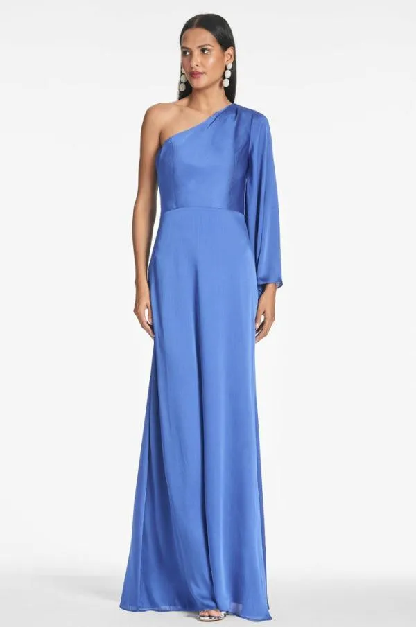 Sachin and Babi Keely Gown 8211 French Blue French Blue Women Plus Sizes