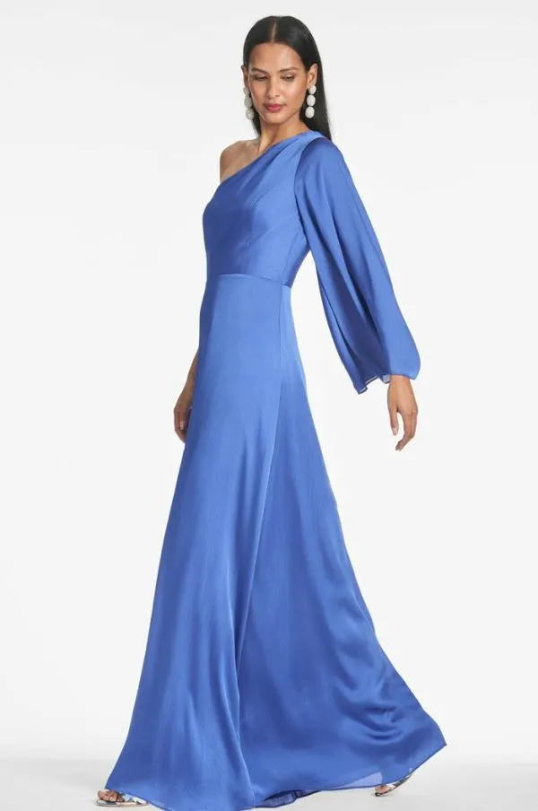 Sachin and Babi Keely Gown 8211 French Blue French Blue Women Plus Sizes
