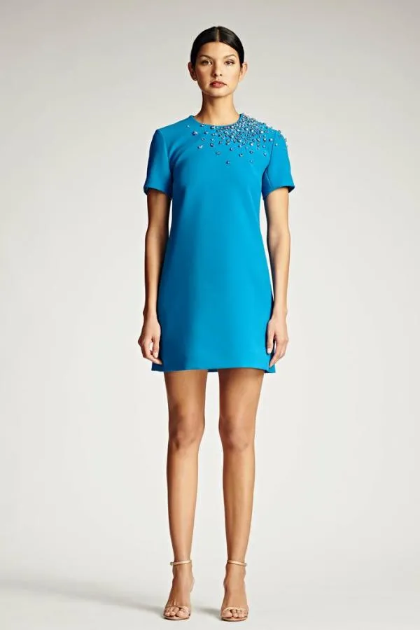 Sachin and Babi Lauren Dress 8211 Azure Azure Women Mini