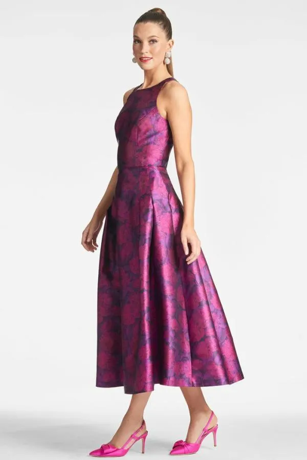 Sachin and Babi Lexie Top 8211 Magenta Bloom Magenta Bloom Women Matching Sets
