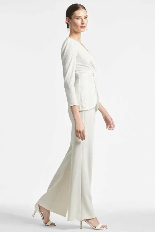 Sachin and Babi Peyton Top 8211 Ivory Ivory Women Tops and Blouses
