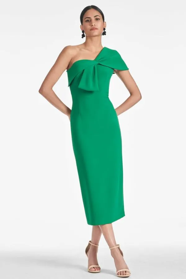 Sachin and Babi Sandra Dress 8211 Cadmium Green Cadmium Green Women Sheath