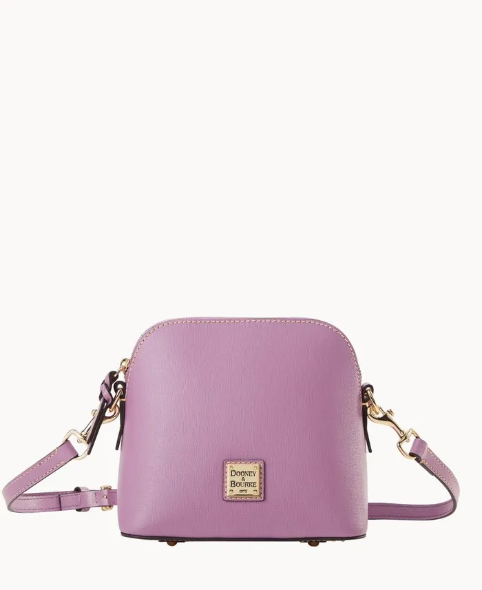 Saffiano Domed Crossbody Light Mauve Woman Dooney and Bourke Crossbodies