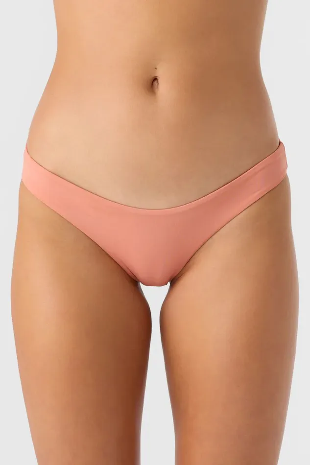 SALTWATER SOLIDS MATIRA HIPSTER CHEEKY BOTTOMS Canyon Clay Women O039NEILL Collections