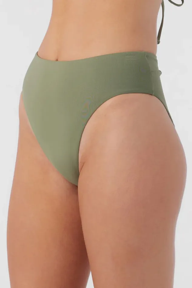 SALTWATER SOLIDS MAX HIGH WAIST FULL BOTTOMS Oil Green Women O039NEILL Collections