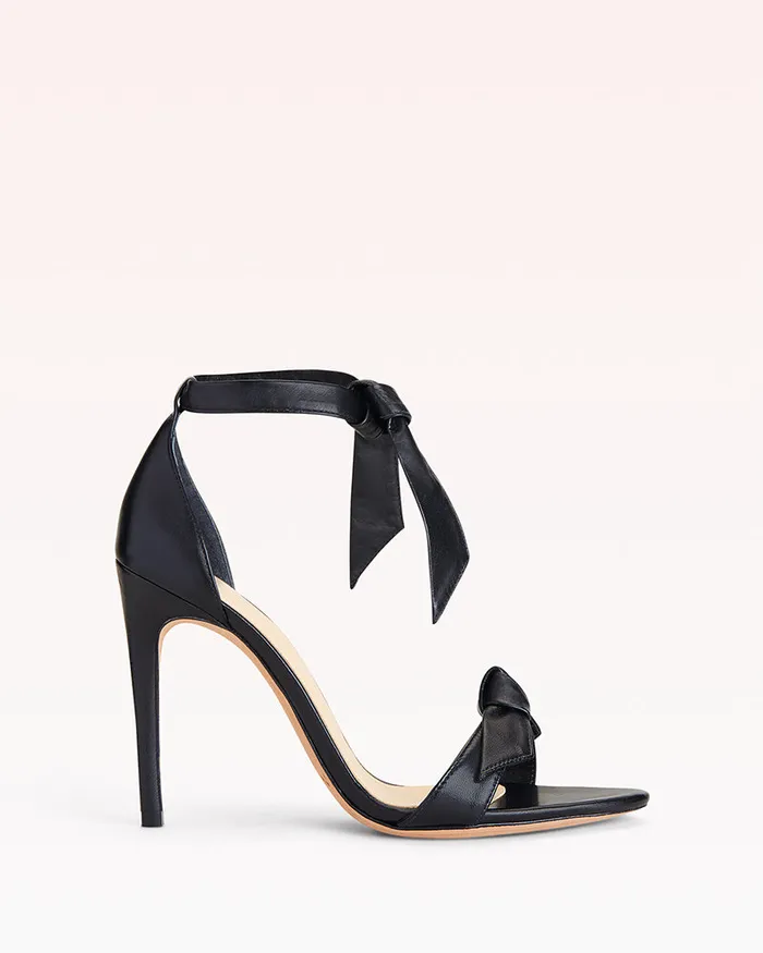 Sandals Women Alexandre Birman Designer Sandals For 8211 Clarita 100 Bow Tie High Heel Sandal In Leather Alexandre Birman Black Sandals Women Alexandre Birman Designer Sandals For 8211 Clarita 100 Bow Tie High Heel Sandal In Leather Alexandre Birman Black