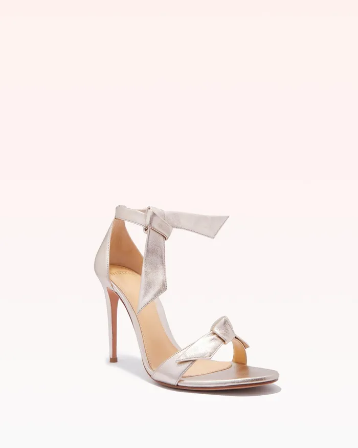 Sandals Women Alexandre Birman Designer Sandals For 8211 Clarita 100 Metallic Golden Alexandre Birman Golden