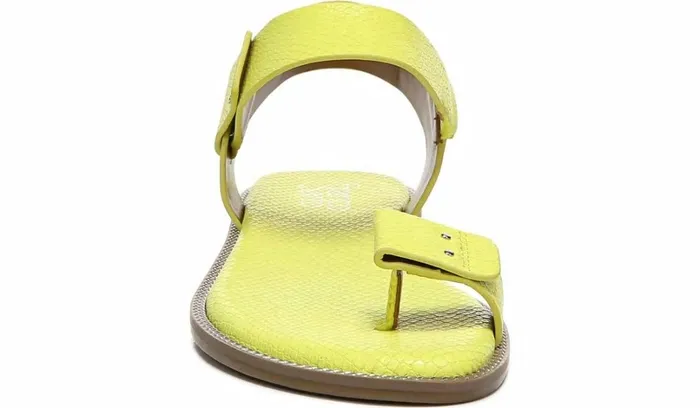 Sandals Women Franco Sarto Franco Geranio Sandal Limeade Snake Faux Leather