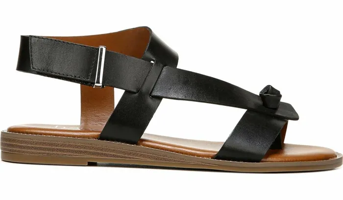 Sandals Women Franco Sarto Franco Glenni Sandal Black Leather