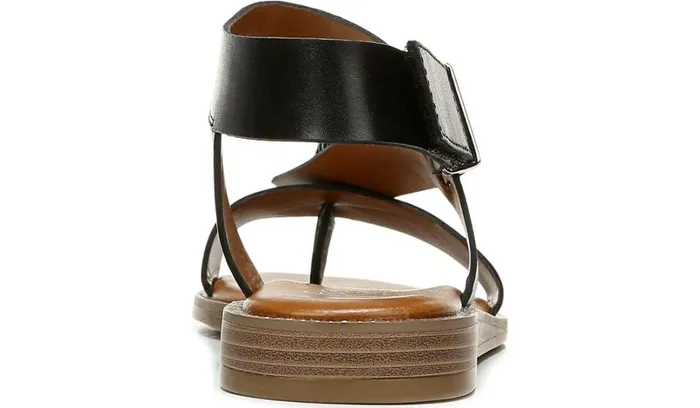 Sandals Women Franco Sarto Franco Glenni Sandal Black Leather