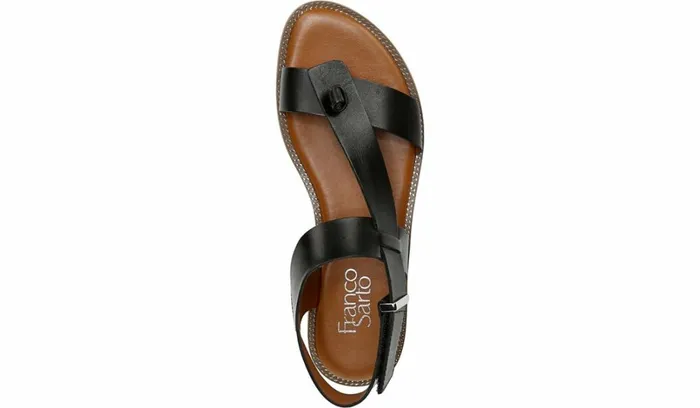 Sandals Women Franco Sarto Franco Glenni Sandal Black Leather