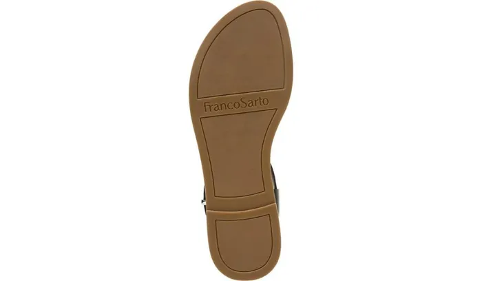 Sandals Women Franco Sarto Franco Glenni Sandal Black Leather