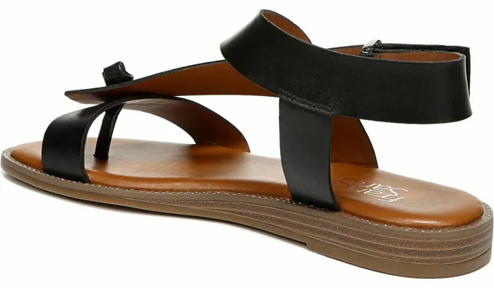 Sandals Women Franco Sarto Franco Glenni Sandal Black Leather