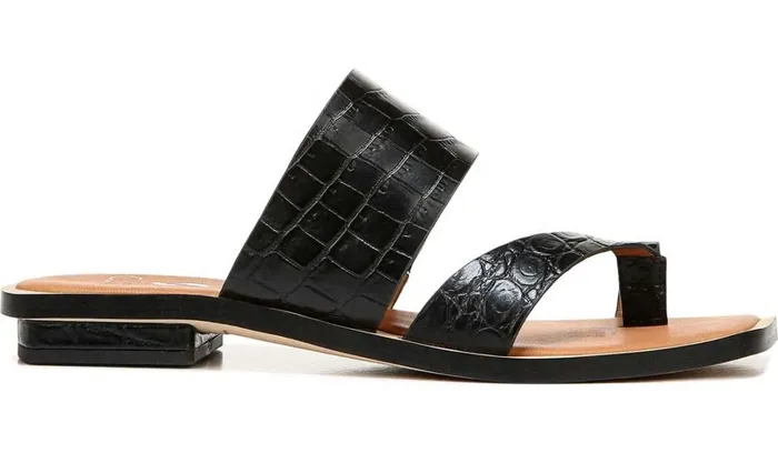 Sandals Women Franco Sarto Sarto Ediana Sandal Black Leather Sandals Women Franco Sarto Sarto Ediana Sandal Black Leather