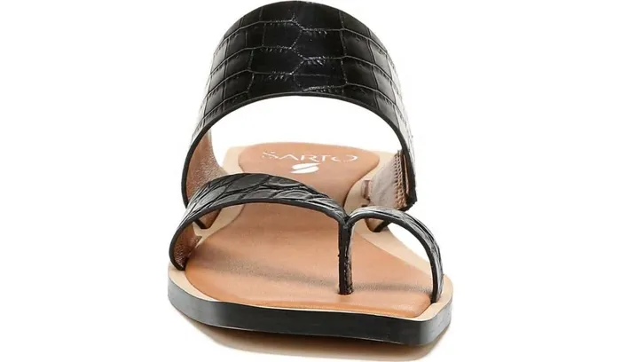 Sandals Women Franco Sarto Sarto Ediana Sandal Black Leather Sandals Women Franco Sarto Sarto Ediana Sandal Black Leather