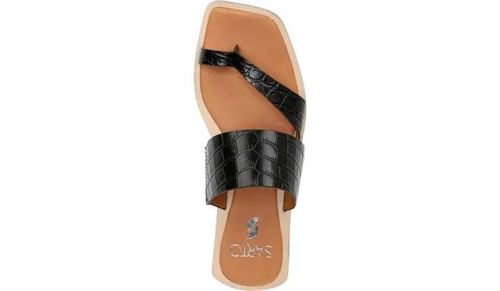 Sandals Women Franco Sarto Sarto Ediana Sandal Black Leather Sandals Women Franco Sarto Sarto Ediana Sandal Black Leather