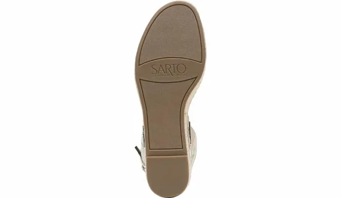 Sandals Women Franco Sarto Sarto Lexie Espadrille Platform Sandal Dusty Rose Snake Leather