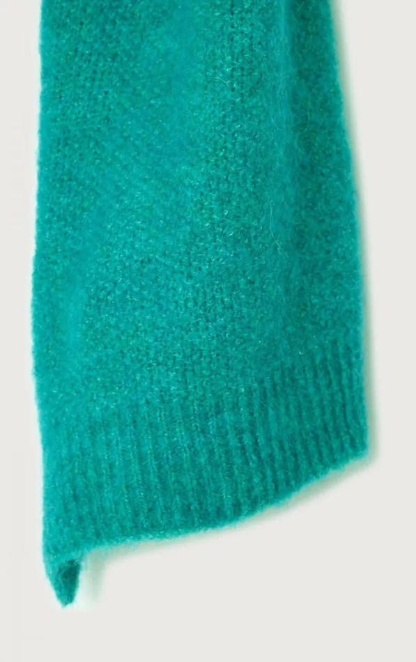Scarf East Melange Duck Blue MenWomen American Vintage Scarf East Melange Duck Blue MenWomen American Vintage
