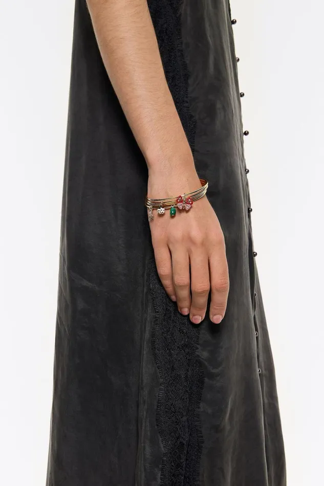 Set Of 4 Bracelets With Gold Ladybug Gold Women Bimba Y Lola Bracelets Set Of 4 Bracelets With Gold Ladybug Gold Women Bimba Y Lola Bracelets