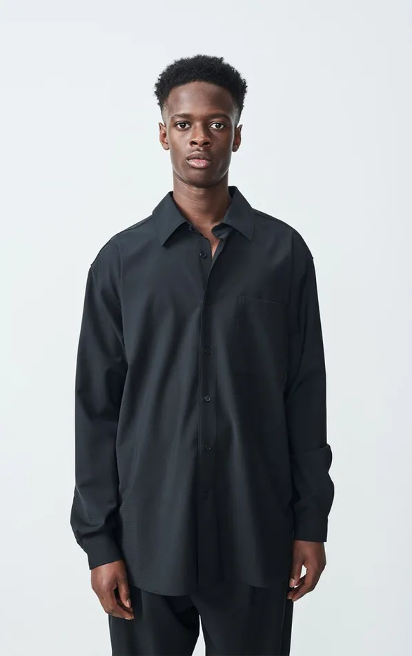 Shirt Doacity Black Men American Vintage Shirts