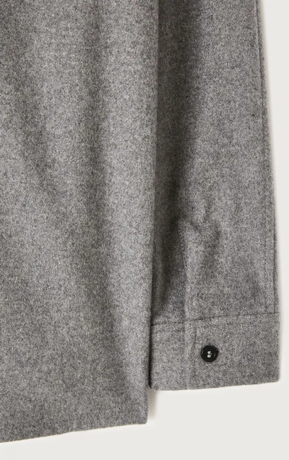 Shirt Vylow Heather Grey Women American Vintage Shirts Shirt Vylow Heather Grey Women American Vintage Shirts