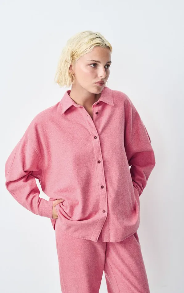 Shirt Vylow Satin Cushions Melange Women American Vintage Shirts